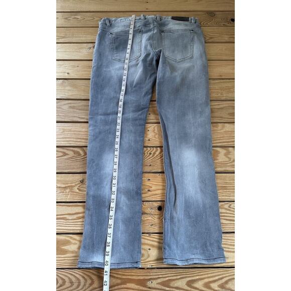 Hugo Straight Leg Jeans Size 33x32 Men’s Gray - Picture 8 of 11